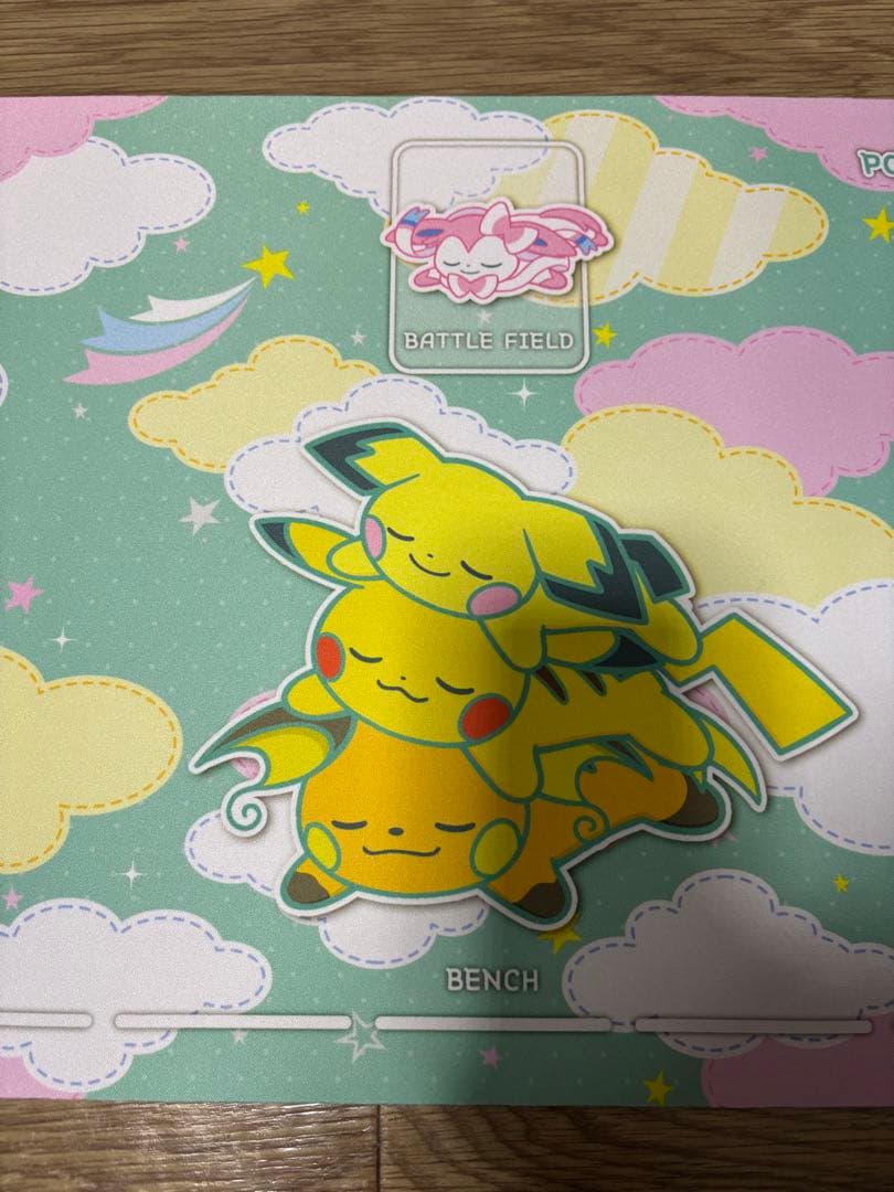 ポケモン プレイマット おひるね　kuttari napitime 韓国限定