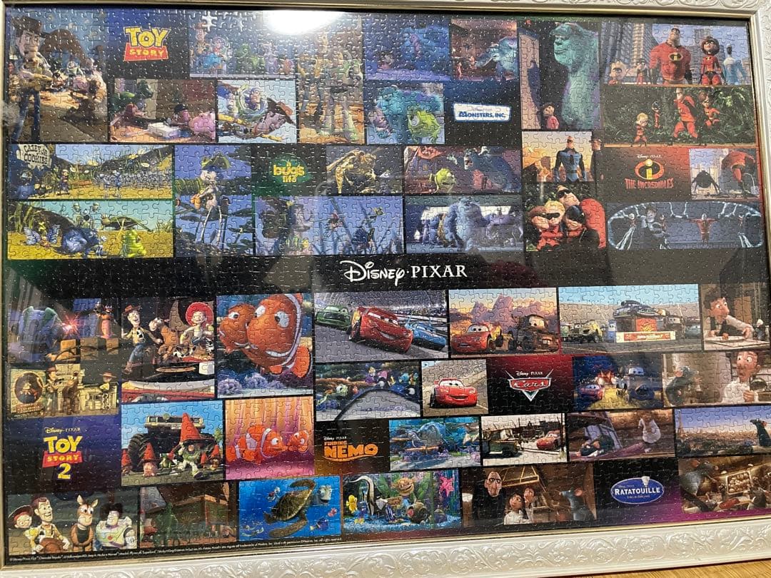 ジグソーパズル　ディズニー　1000ピース　フレーム入り　6月限定