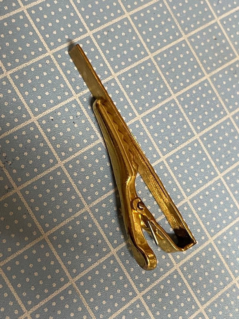 t*☆様 18K レトロなタイピン【m1521 骨董　ビンテージ　ネクタイピン