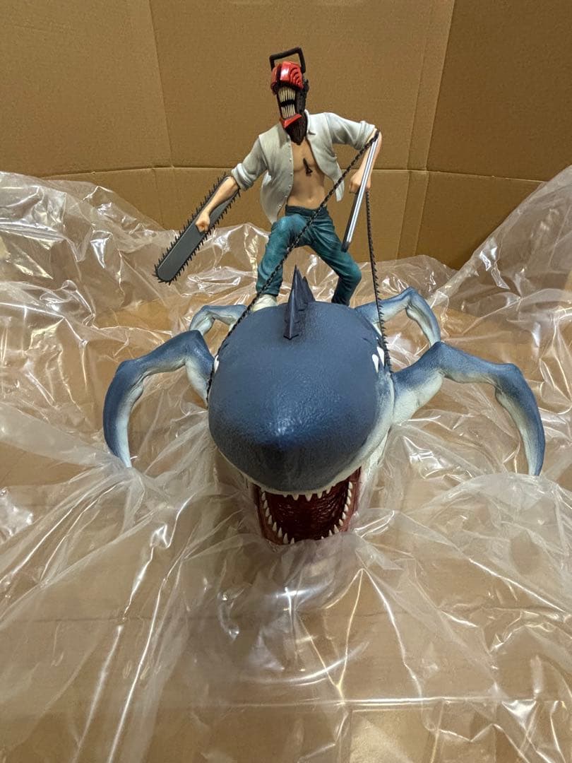 チェンソーマン一番くじ　ラストワン賞　チェンソーマン&ビームMEGAINPACT