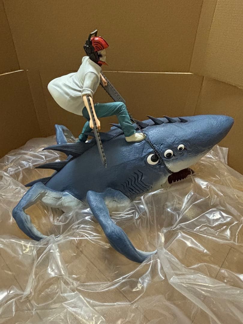 チェンソーマン一番くじ　ラストワン賞　チェンソーマン&ビームMEGAINPACT