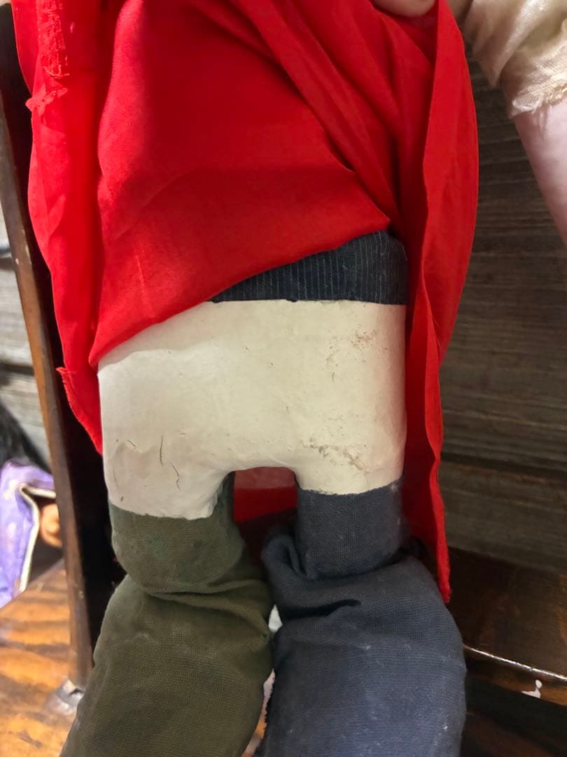 市松人形　銘なし