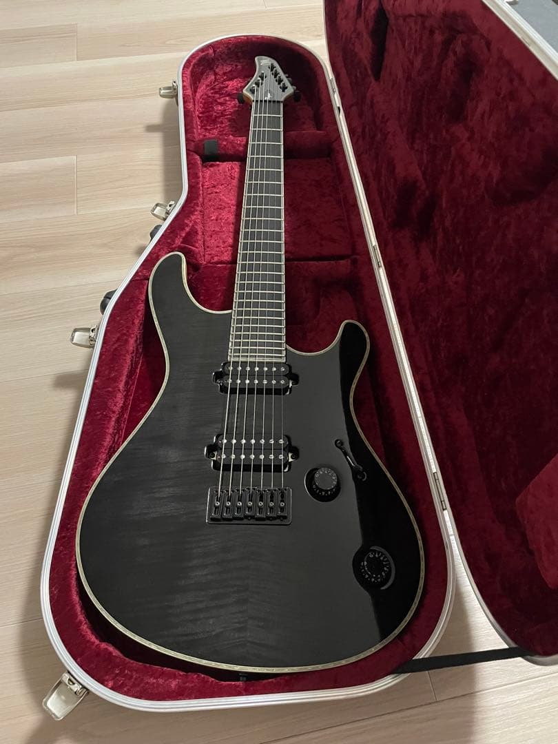 ギター MAYONES Regius7 Trans Black