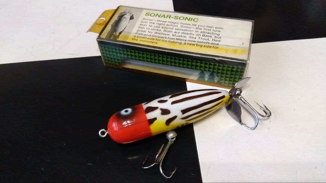 オールド Heddon MAGNUM TORPEDO SMBR未使用、未着水