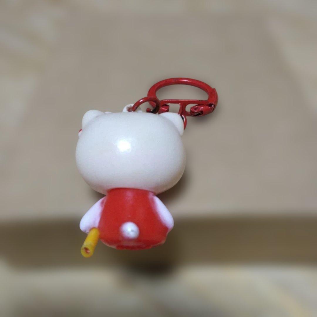 【希少】昭和レトロ　70年代ハローキティ マスコットホルダー2体　当時物　レア