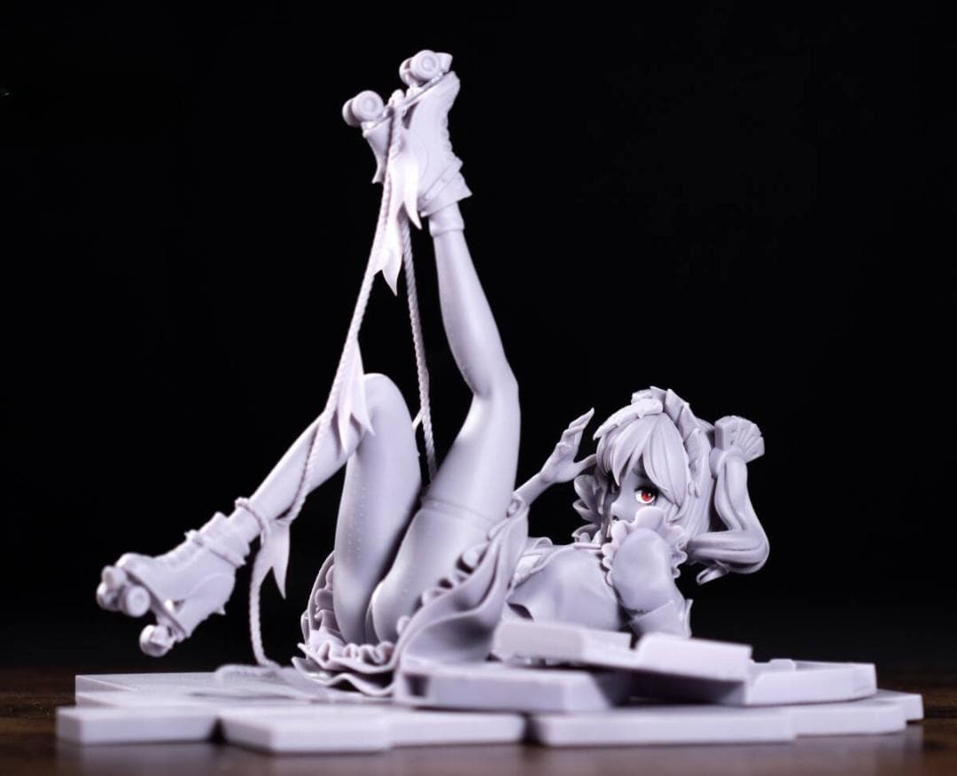 バーニス・ホワイト　17ｃｍ　1/7　未塗装未組立　ガレキ　ゼンレスゾーンゼロ