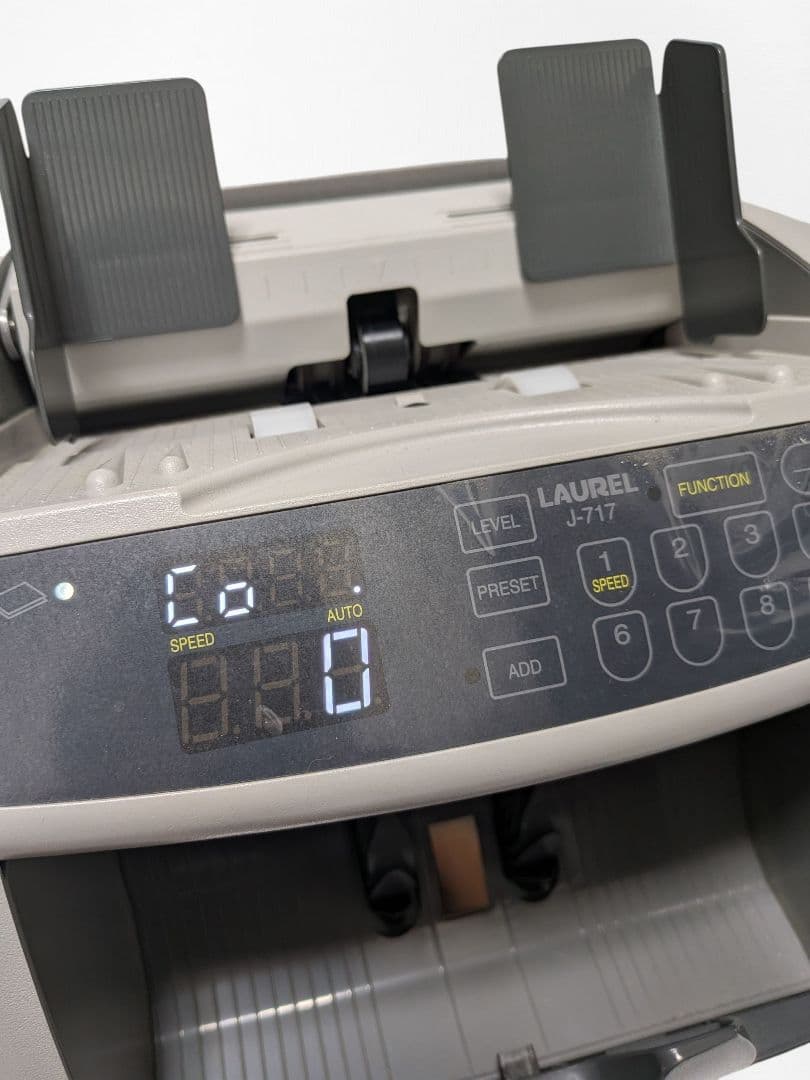 良品 動作品 ローレル LAUREL J-717J 紙幣 計数機 カウンター