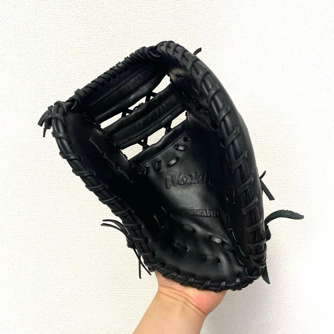 273 ミズノ ワールドウィン 型抜群 極美品 即戦力 硬式 ファーストミット