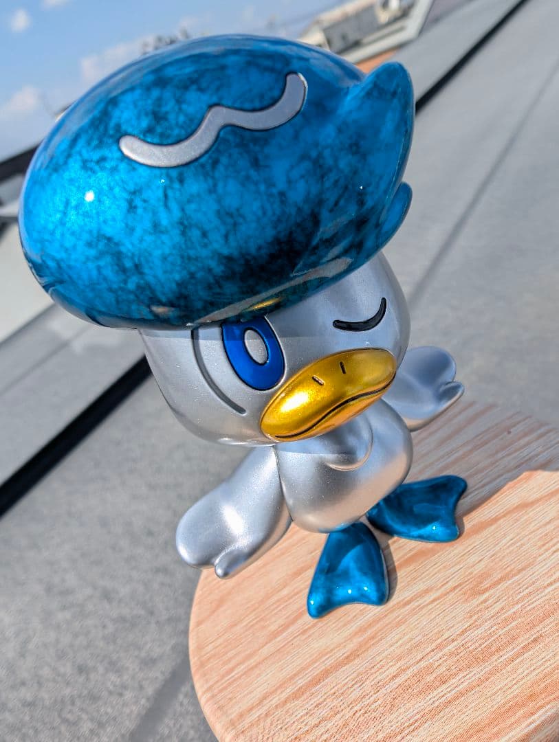 ポケプラ　クワッス　完成品　メタリック塗装　ジュエリー風