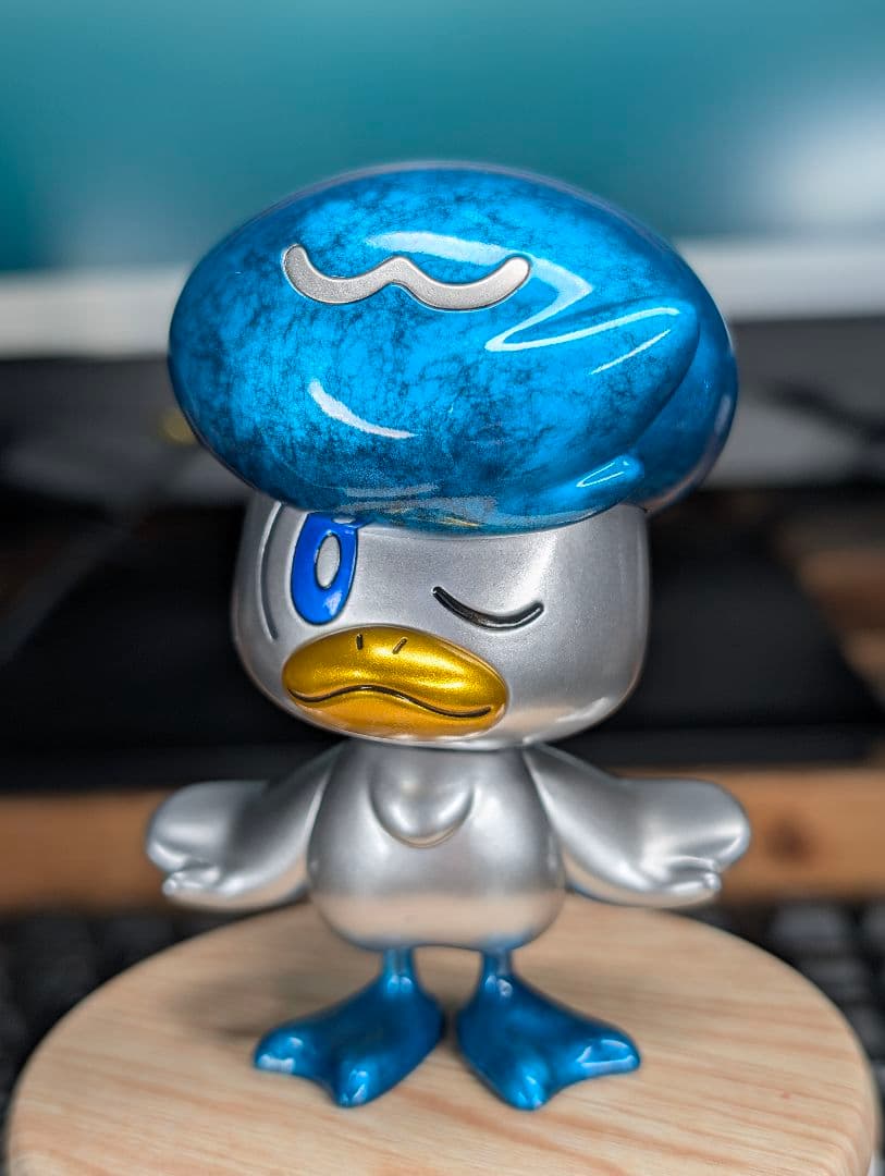 ポケプラ　クワッス　完成品　メタリック塗装　ジュエリー風