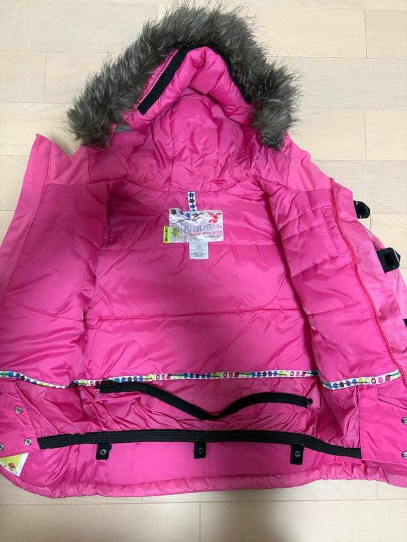 Burton スノーウエアピンク上下セット