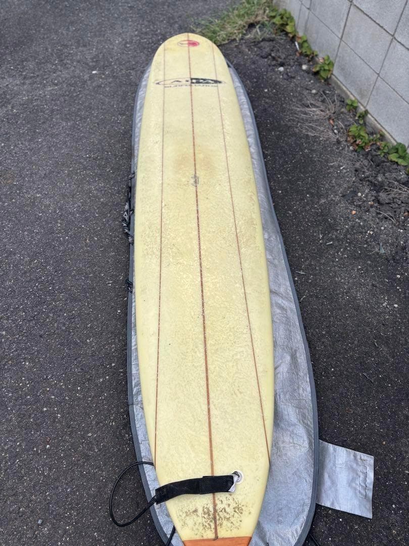 AIPA ロングボード サーフボード シングルフィン ハードケース付