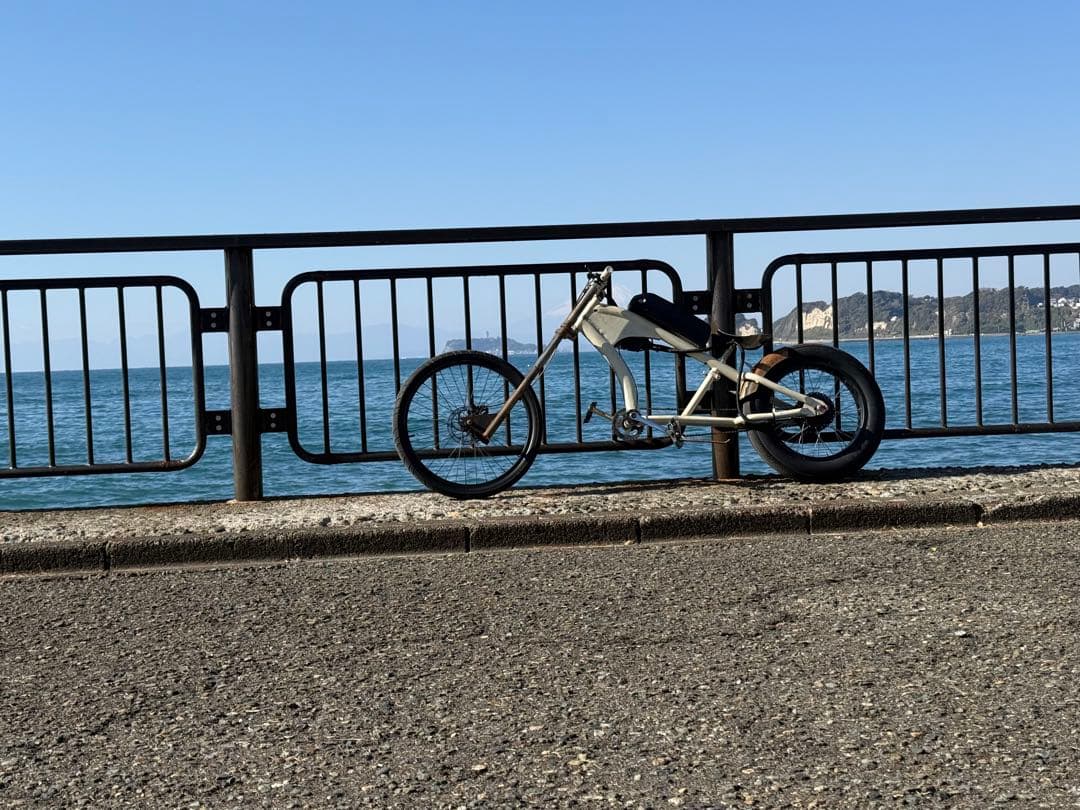 チョッパー型 電動自転車 ビーチクルーザー