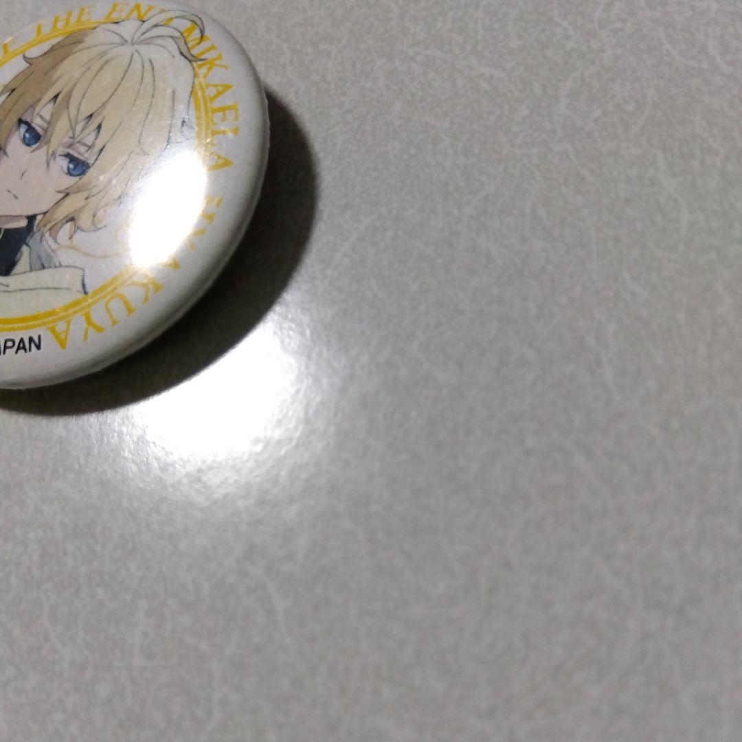 【終わりのセラフ】百夜ミカエラ 一番くじ MINI おみくじ 缶バッジ ①