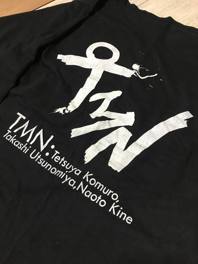 激レア! TMNetwork RHYTHM RED BEAT BLACK ロンT