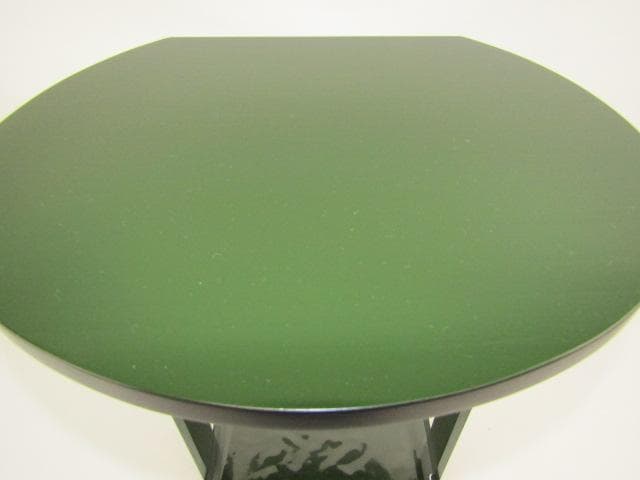 Y5-1026 ◇茶道具 裏千家 青漆 知足棚 淡々斎好 保護シート付 組立式◇