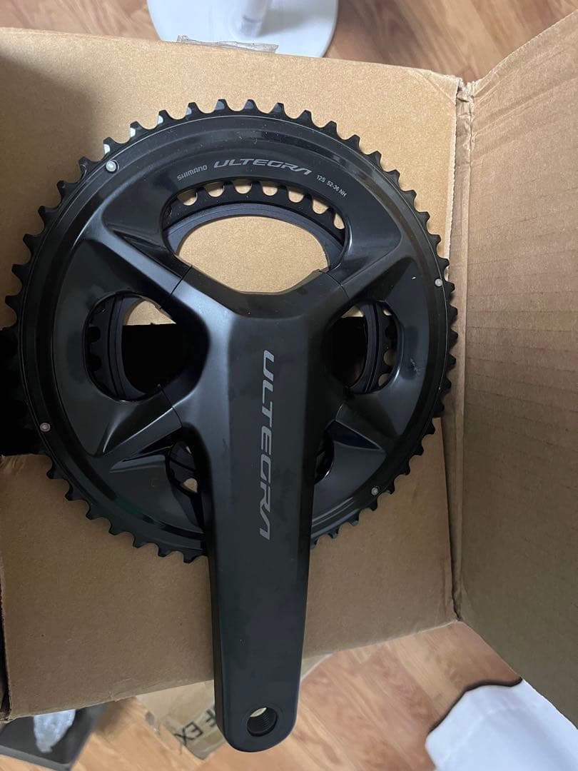 新車外し シマノクランクセット ULTEGRA 4iiii パワーメーター