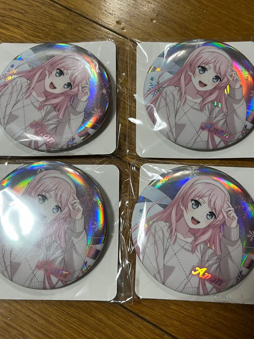 バンドリ 2024 Winter 缶バッジ 千早愛音 4点