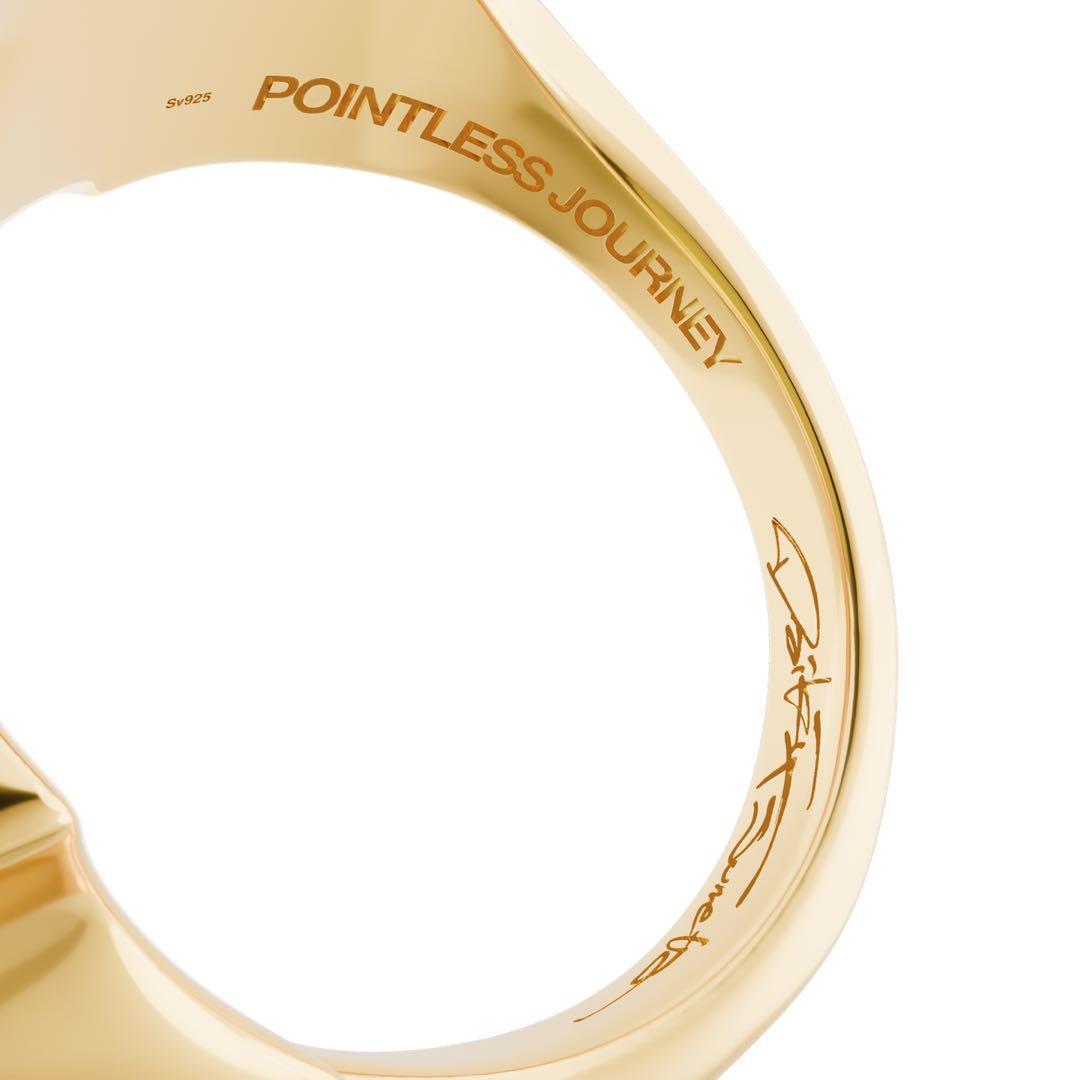pointless journey INITIAL RING GOLD 【P】
