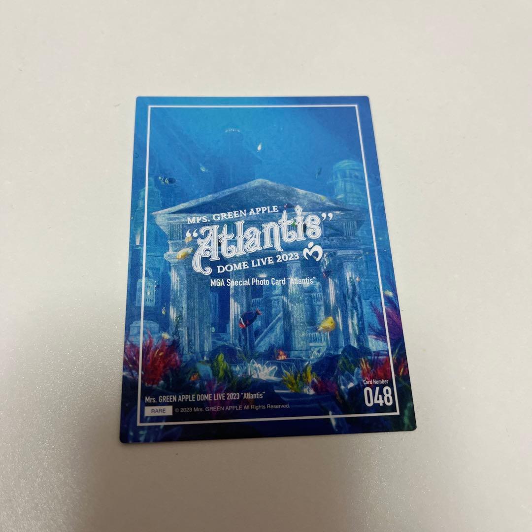 Mrs.GREEN APPLE Atlantis トレカ　大森元貴　レア