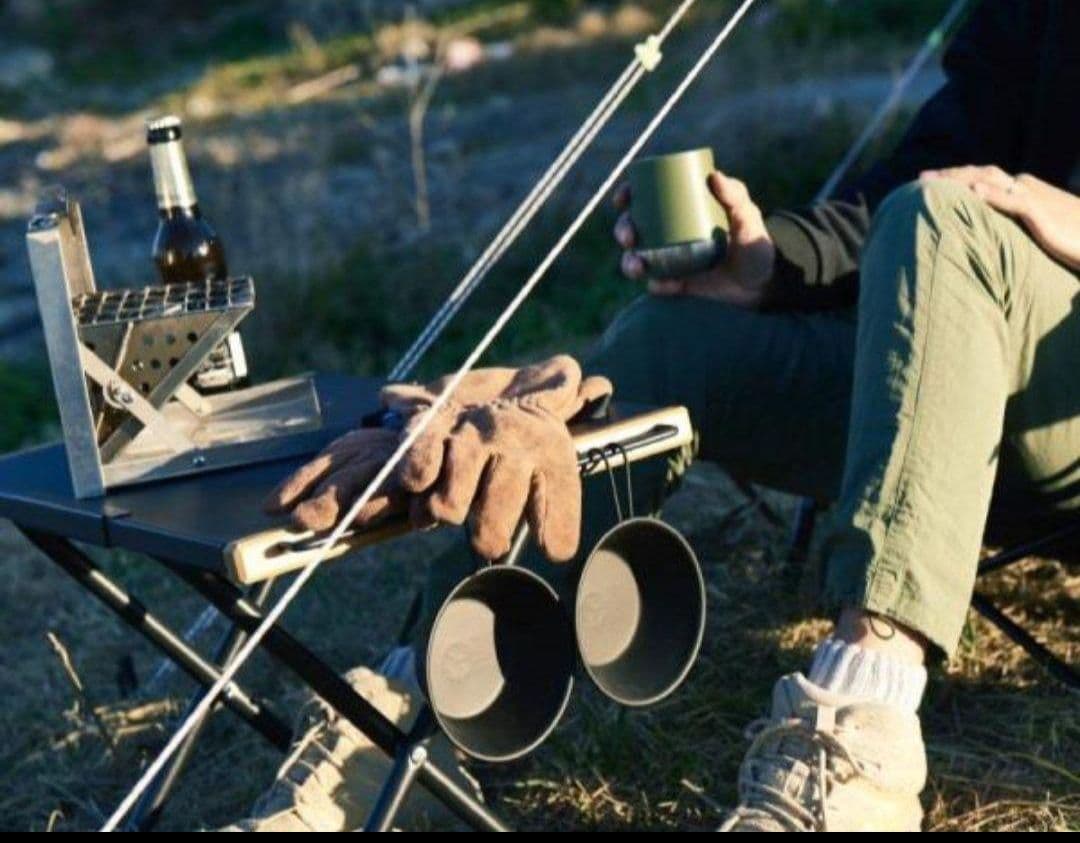 新品 ホールアース A3 コンパクトグリル ソロキャンプ バーベキューコンロ