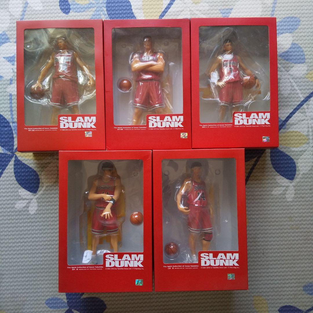 スラムダンクフィギュアスピリットコレクション オブ 井上雄彦5体セット
