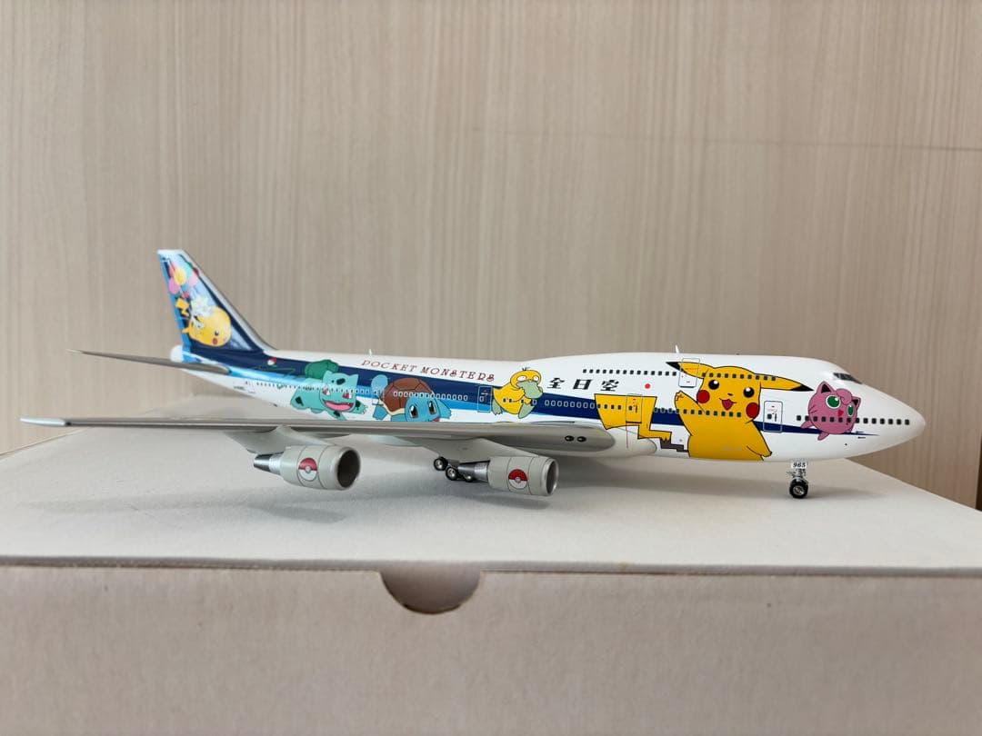 【希少】1/200 ANA 全日空 ポケモンジェット B747-481D