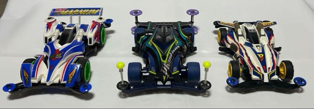 【ミニ四駆】3台＆グレードアップパーツ 等【まとめ売り】