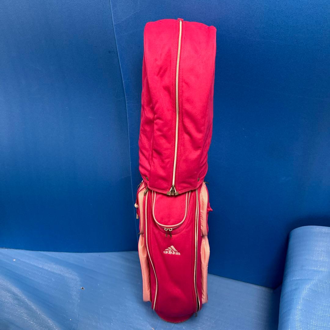 adidas ゴルフバッグ ピンク