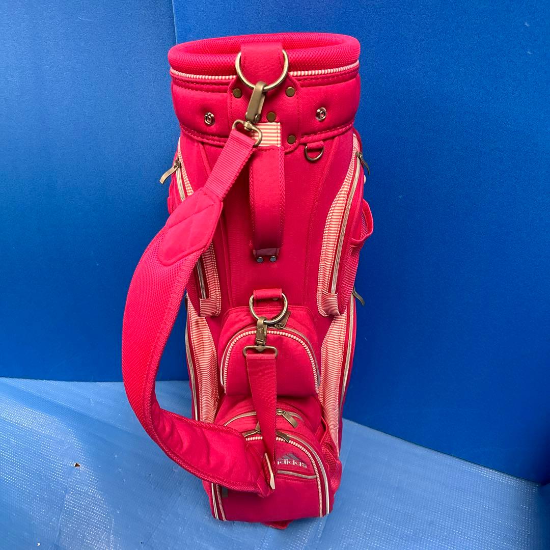 adidas ゴルフバッグ ピンク