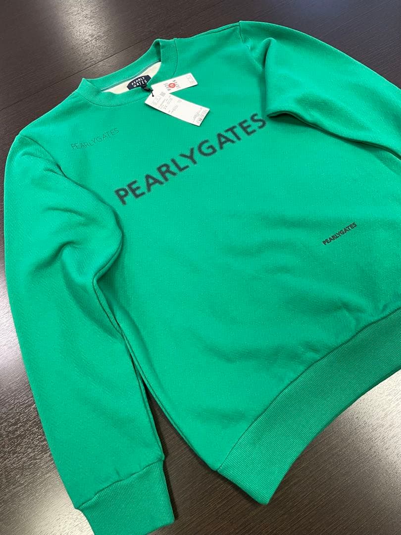 パーリーゲイツ　新品　5号　グリーン　トレーナー