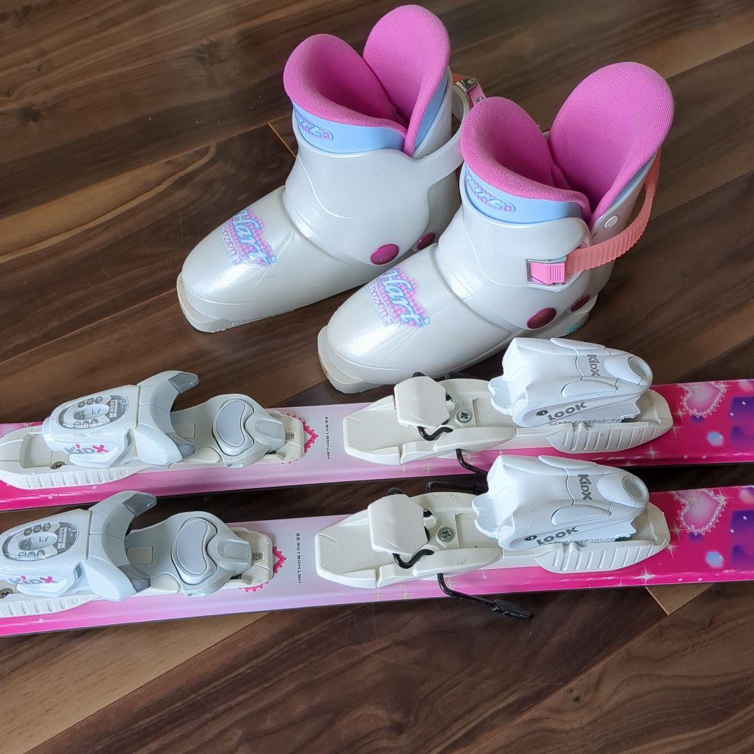 Hart スキー板とブーツ セット 小学校低〜中学年サイズ