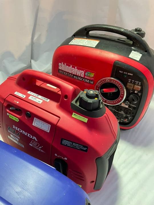 HONDA YAMAHAのポータブル発電機　4台