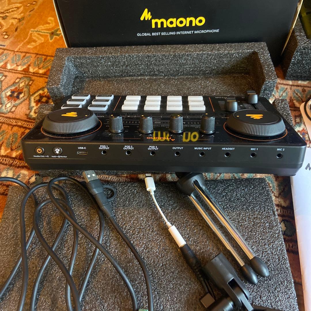 【美品】　maonoCASTER S1 スターターバンドル AU-AM200