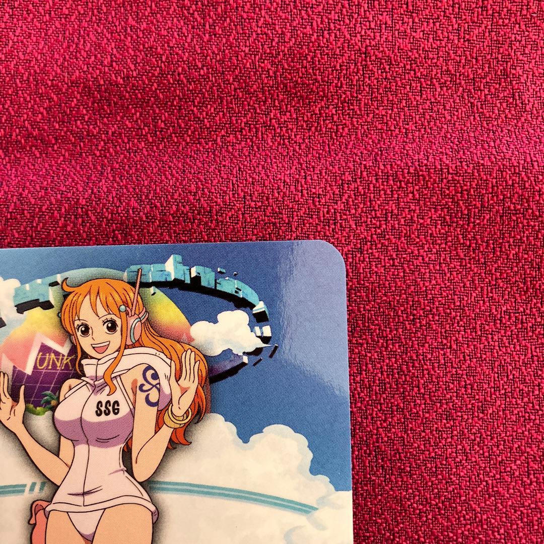 希少レア　ワンピースコラボ 銀座 に志かわ ONE PIECE ナミ　カード