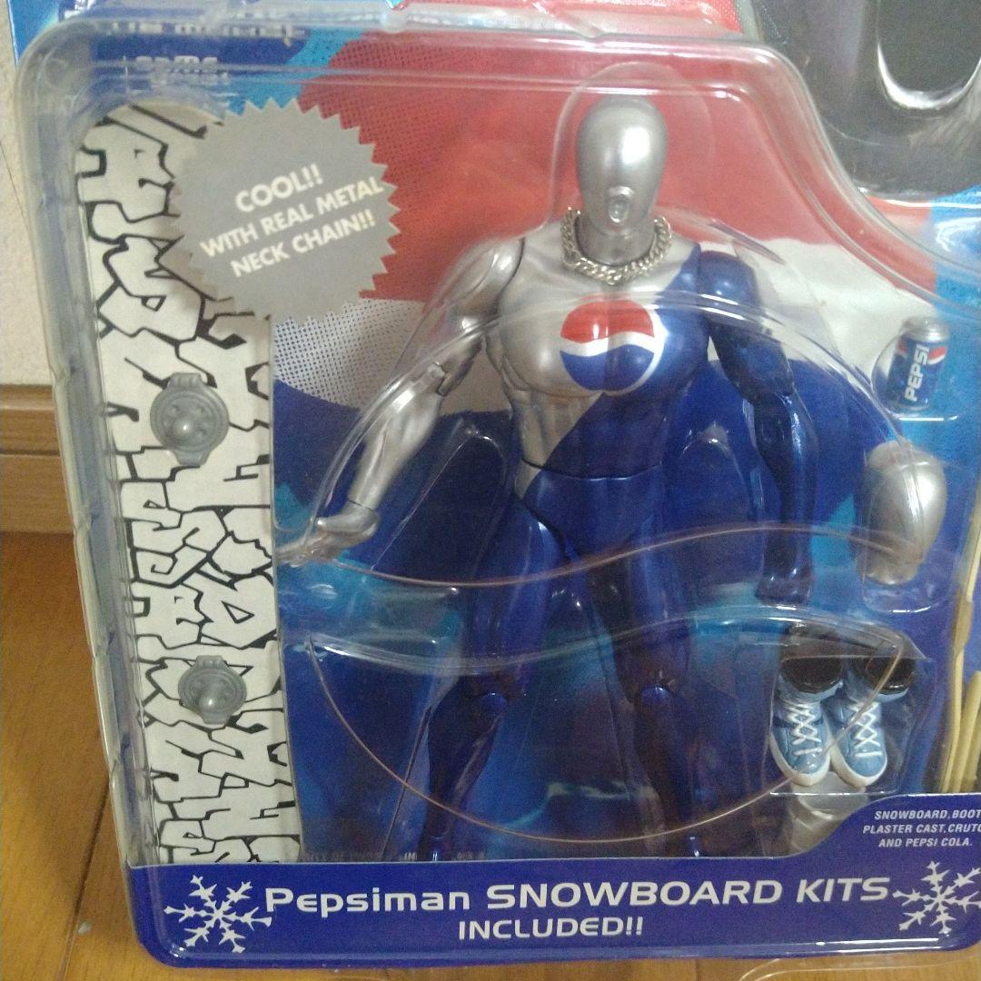 ペプシマン　 ブルー　ウルトラフリーポーズ　フィギュア