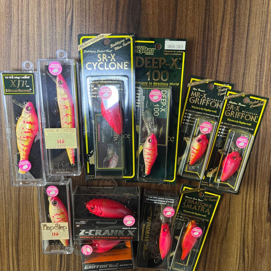 超レア　メガバス　サクラダイナマイツセット