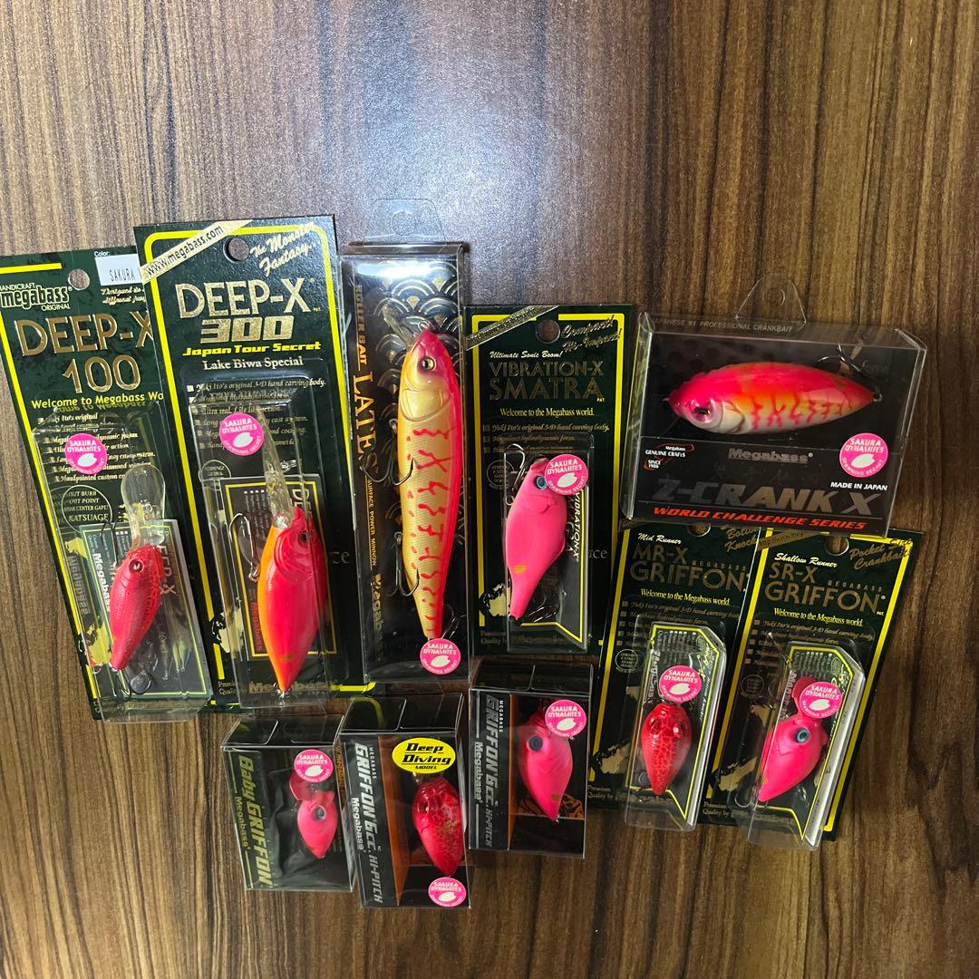 超レア　メガバス　サクラダイナマイツセット