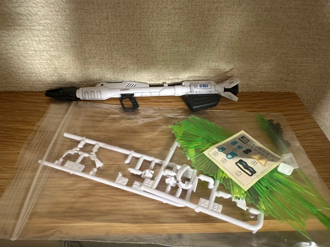 HGハシュマール（新品） & RG2体（ジャンク）& MG F91（作成済）