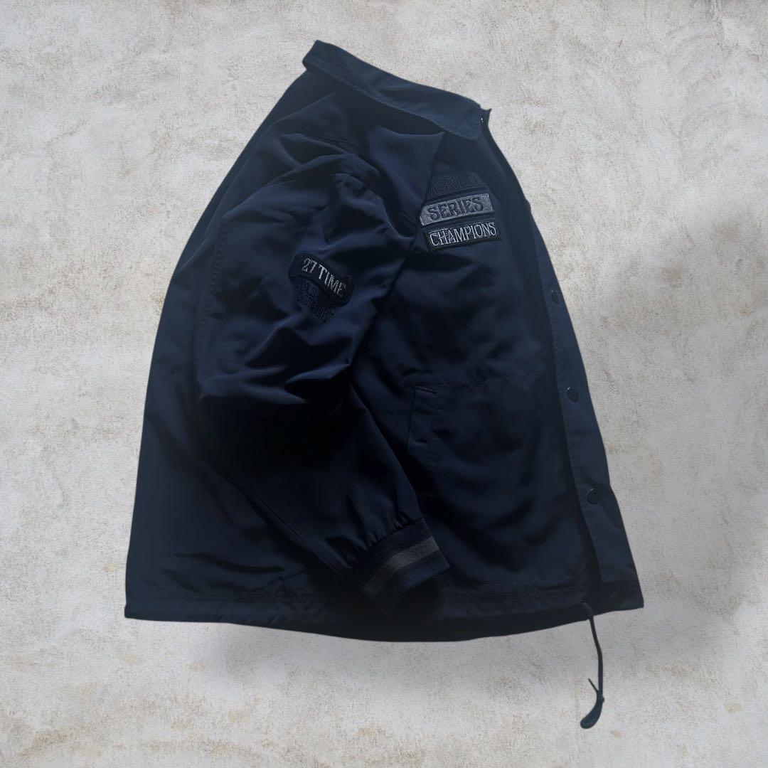 MLB ヤンキース コーチジャケット ネイビー L〜XL 韓国限定