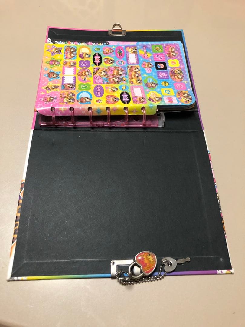 カミオジャパン　鍵付き　プロフィール帳　平成レトロ　激レア