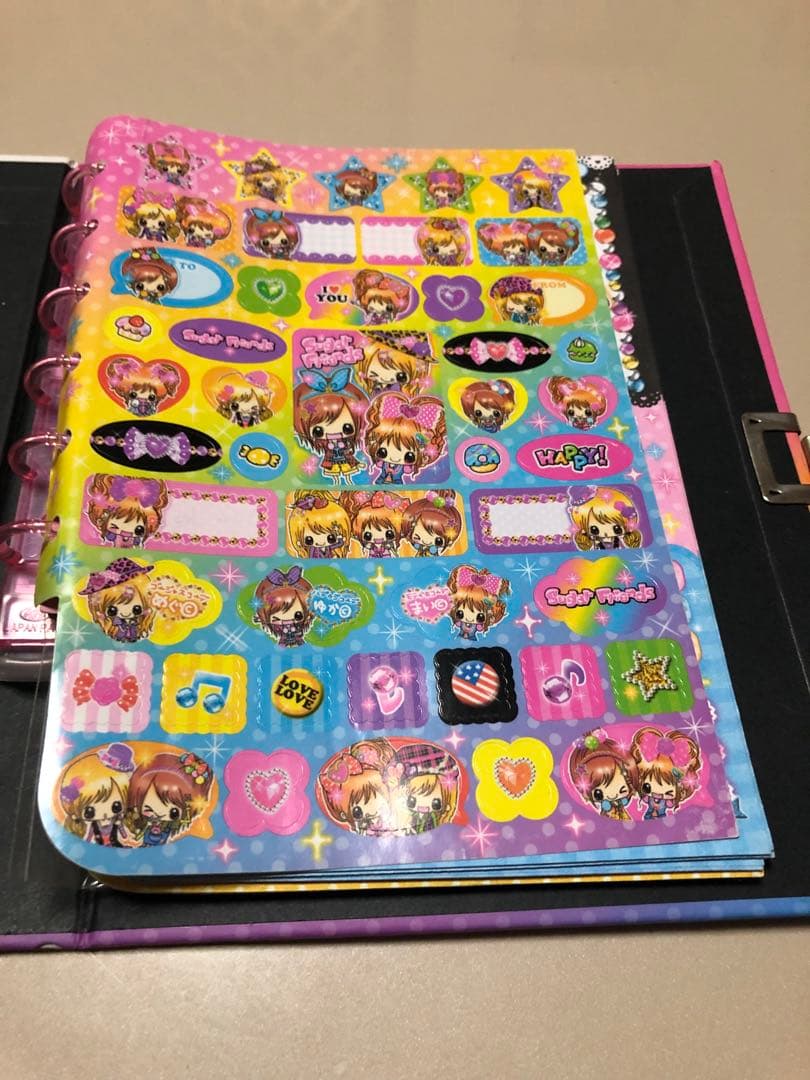 カミオジャパン　鍵付き　プロフィール帳　平成レトロ　激レア