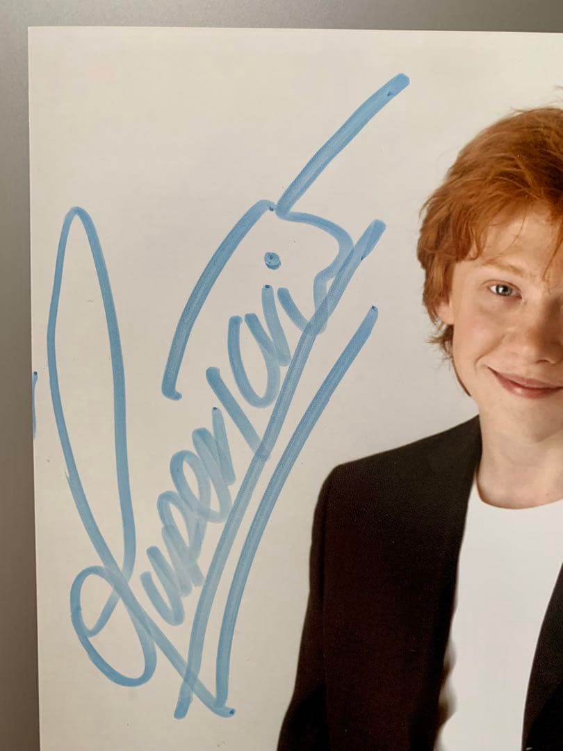 Harry Potter ロン役「ルパート・グリント」サイン入りポートレート写真