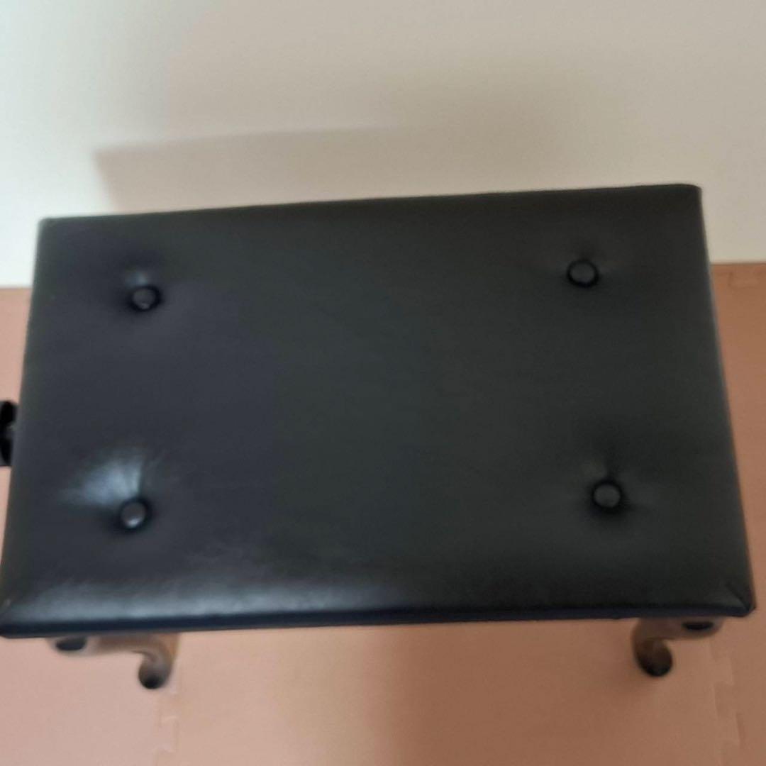 猫脚ピアノ椅子 高低自在椅子　【送料込/匿名発送】