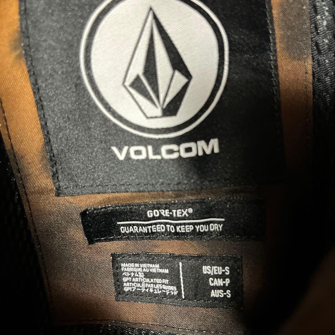 VOLCOM スノーボードパンツ　ヒョウ柄　GORE-TEX Sサイズ