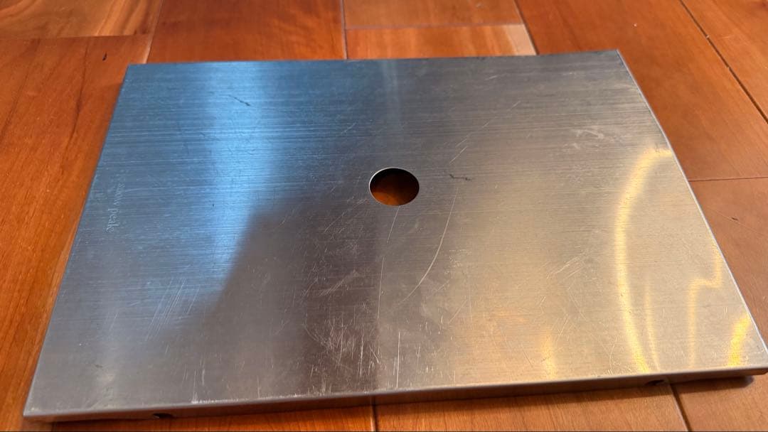 TAKIBI MYテーブル焚き火マイテーブルステンレストレー 1ユニットつき