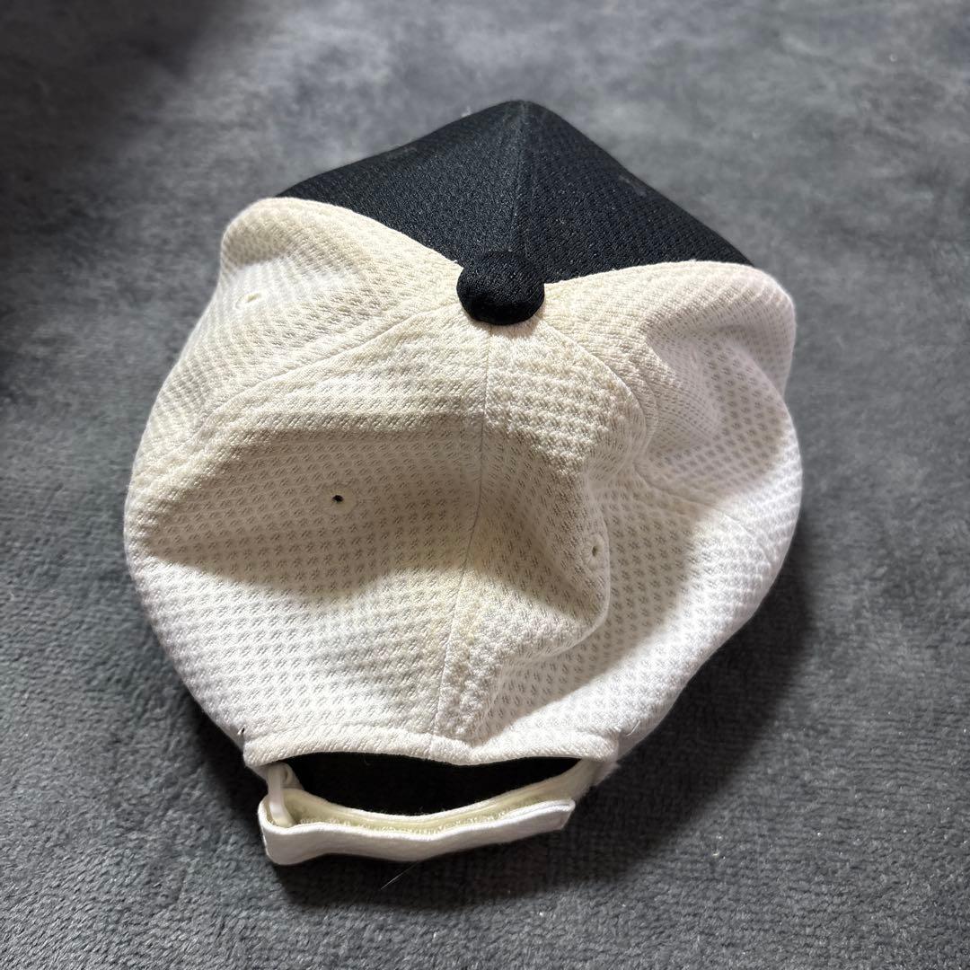 阪神タイガース　中村豊　実使用　沖縄キャンプ　キャップ