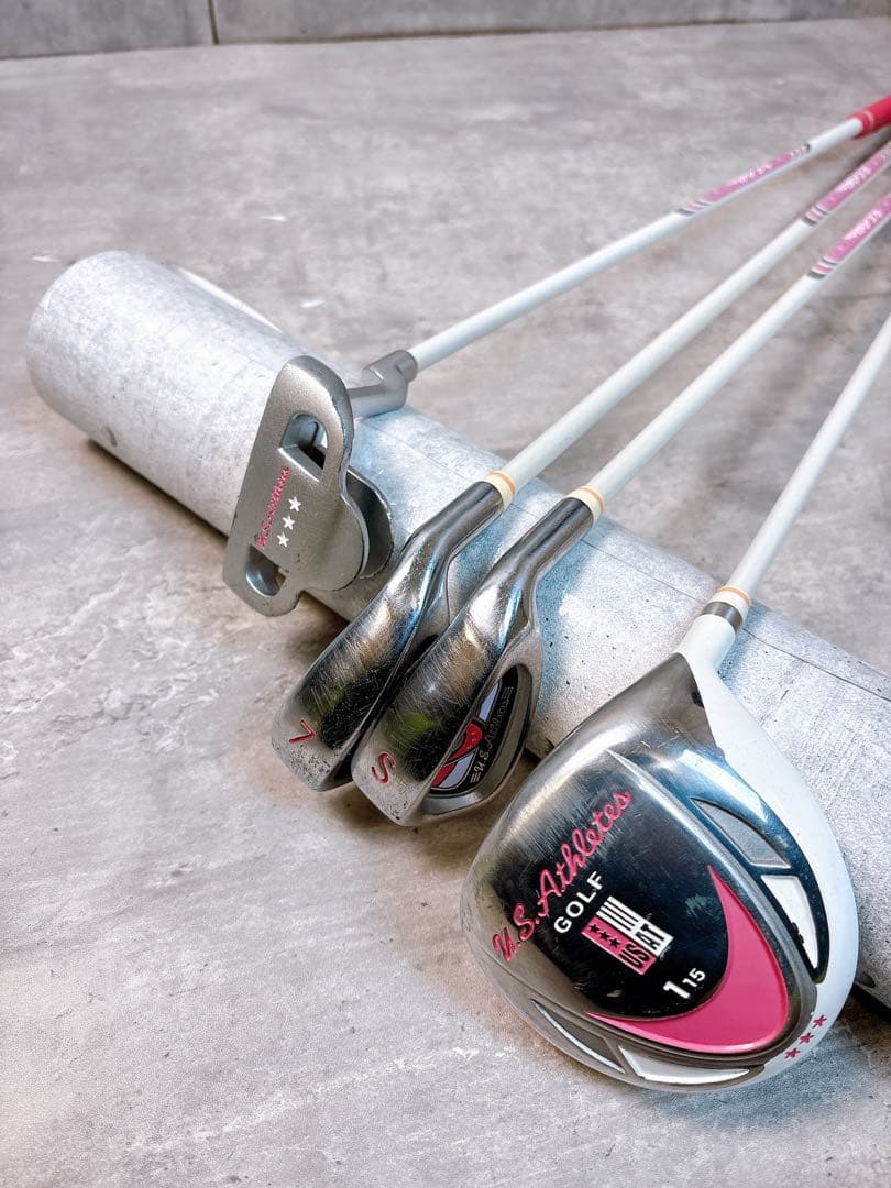 U.S.Athletes ユーエスアスリート ジュニアゴルフセット レディース