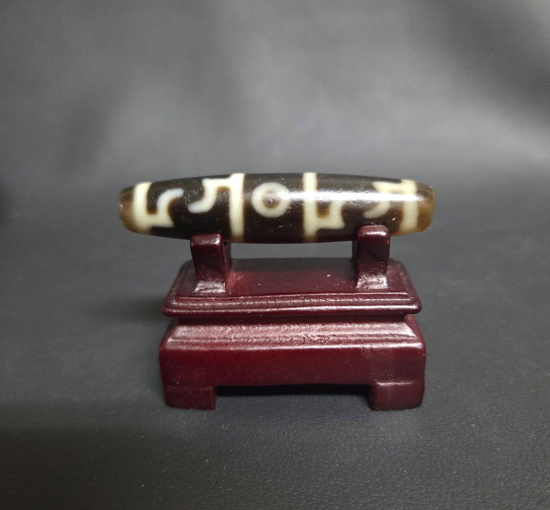 966　天珠　蓮師法器天珠　上質　貴重　dzibeads！