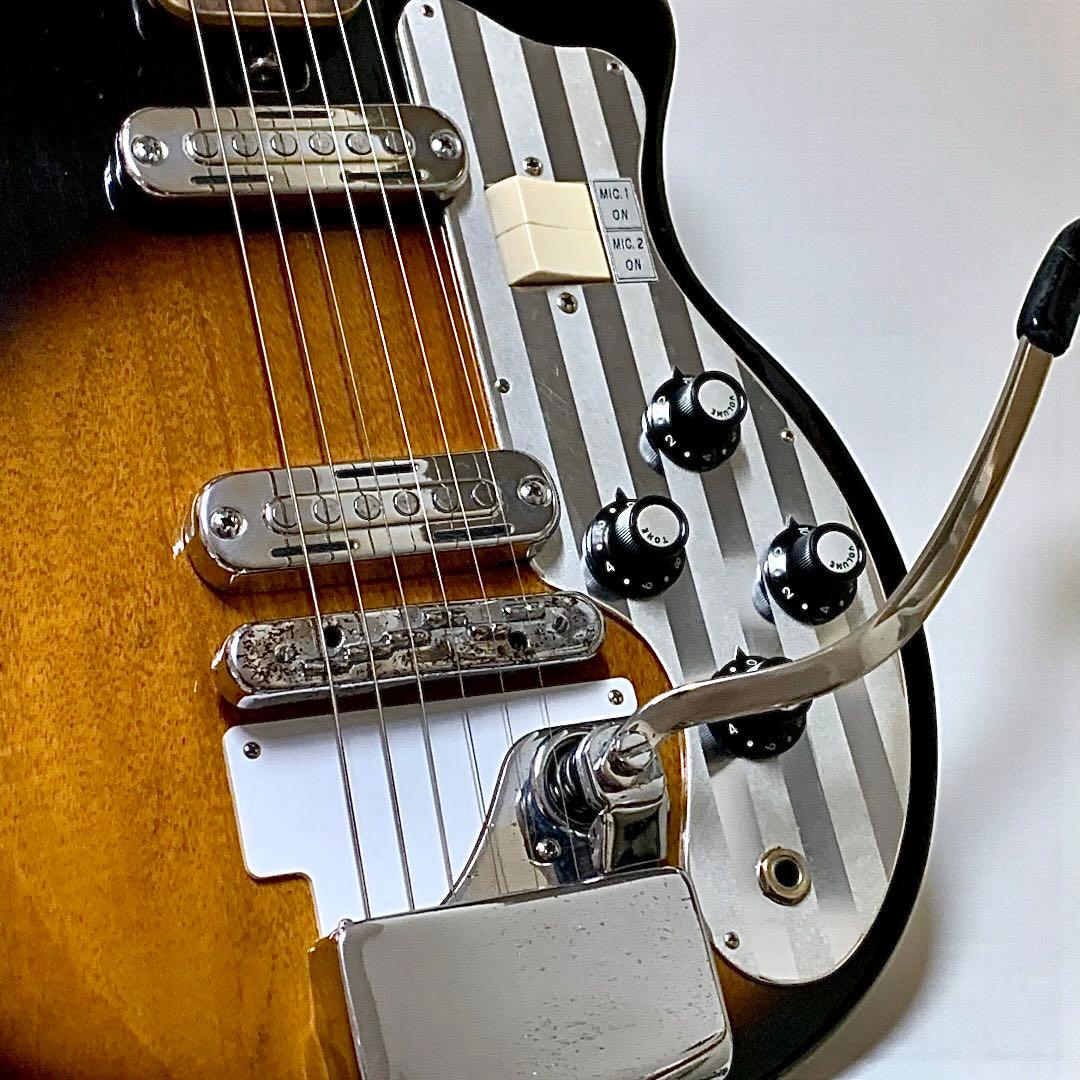 ケ*ー様 レア！箱付き！Teisco MJ-2L 60s国産ビザール フレット交